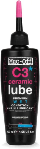 Vista 2 de Muc-Off C3 Lubricante de Cadena de Bicicleta Cerámico Húmedo
