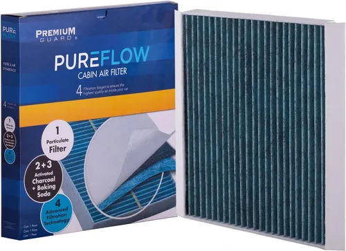 Vista 11 de Filtro de aire de cabina PureFlow HEPA PC5660HX Compatible con Hyundai Elantra 2011-2016, Kia Forte 2014-2018, Hyundai Accent 2008-2011, Elantra