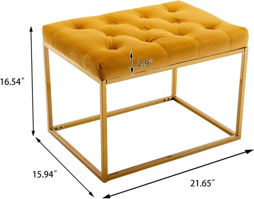 Vista 3 de INKMEX Taburete copetudo de baño, sillas de plástico, taburetes otomanos, sala de estar, taburetes de mostrador para cocina, taburete plegable