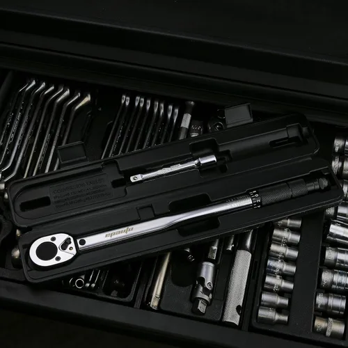 Vista 5 de EPAuto Llave dinamométrica de clic de 1/2 pulgada, 10-150 pies/libras, 13.6-203.5 N/m