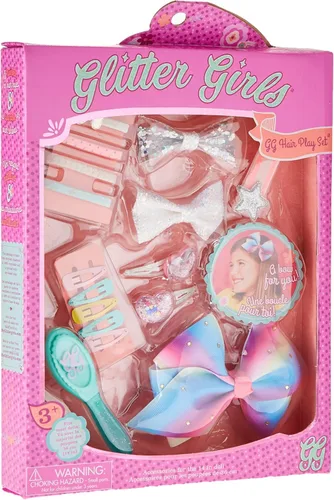 Vista 4 de Glitter Girls Accesorios para muñecas de 14 pulgadas – Set de juego de pelo – Accesorios de peinado – Juguetes, ropa y accesorios para niñas de 3