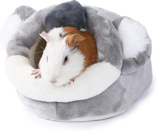 Vista 20 de JanYoo Accesorios para Cama de Conejillo de Indias y Hámster, Ropa de Cama para Mascotas, Casa para Conejo, Suministros para Jaula de Erizo, Jaula