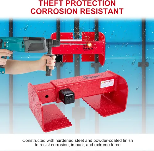 Vista 4 de Cerradura de puerta de carga resistente, cerraduras de puerta de contenedores de envío, cerradura de puerta de semirremolque, semirremolque, semi