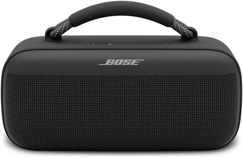 Vista 4 de Bose Altavoz Bluetooth SoundLink Max + funda de viaje rígida y cable auxiliar con enchufe USB