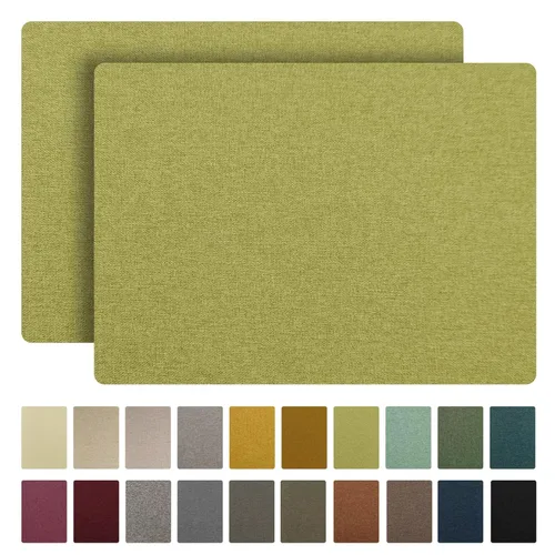 Vista 19 de ILOFRI Parches de tela de lino autoadhesivos de 8 x 11 pulgadas, 2 piezas, kits de cinta de reparación de sofá de tela para tapicería, muebles