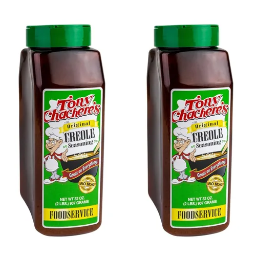 Vista 8 de Tony Chachere's Condimento criollo 32oz (paquete de 2 sin paquete de sal)