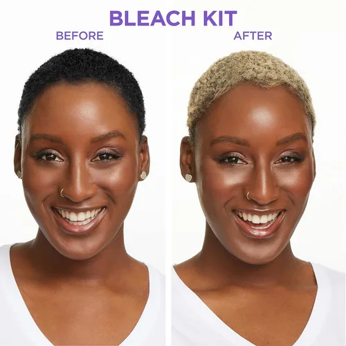 Vista 3 de SoftSheen -Carson Interbeauty Dark and Lovely® Uplift - Kit de blanqueamiento con polvo, revelador y tóner para cabello rubio