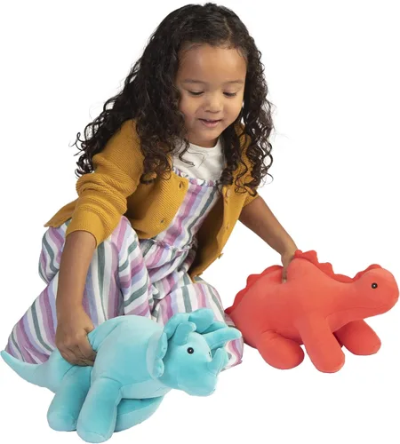 Vista 7 de Manhattan Toy Stomper Velveteen - Brontosaurio de peluche