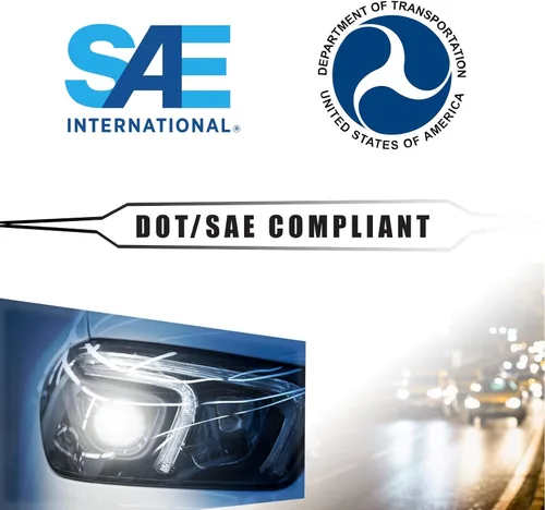 Vista 5 de Repuesto para Honda 2006-2009 Civic Coupe LX, EX, DX 2009 Civic Coupe EX-L Conjunto de faros halógenos con bombillas izquierda/lado del conductor