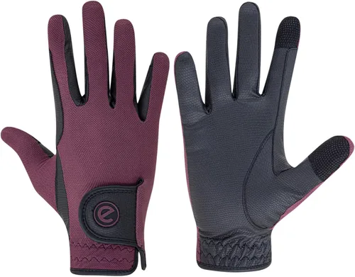 Vista 13 de eGlove - EQUEST GripPro X-LITE Guantes de equitación - Ligeros, transpirables, Material antideslizante - Parte trasera de malla cómoda - Guantes