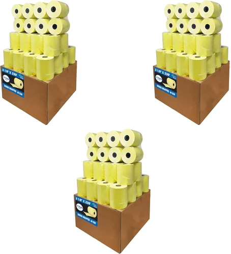 Vista 9 de (10 Rolls) 3 1/8 x 230 thermal paper square POS cash register thermal receipt paper rolls bpa free BuyRegisterRolls