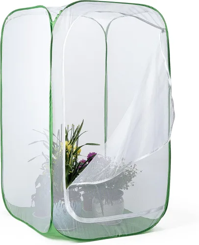 Vista 9 de 23.6" Cubierta de Malla para Plantas al Aire Libre, Cobertura de Plantas para Protección contra Plagas, Aves y Protección contra Insectos