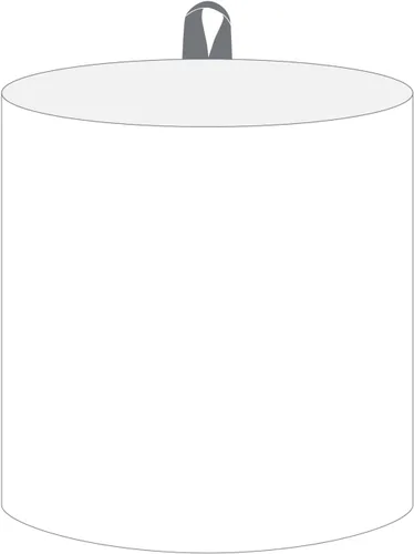 Vista 3 de Bigso Box of Sweden Soft Hang Around Hanging Storage Basket Large Beige. (Pack of 2)