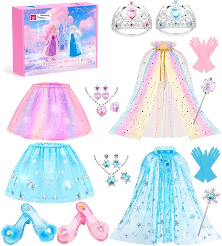 DISHIO Zapatos de Vestir de Princesa Boutique de Joyería Zapatos de Vestir para Niñas para Juego de Simulación Accesorios de Ropa con Disfraces