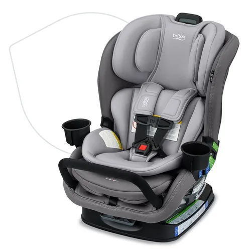 Vista 14 de Britax Poplar S - Asiento convertible para coche, 2 en 1 con diseño delgado de 17 pulgadas, tecnología ClickTight, Onyx Ártico