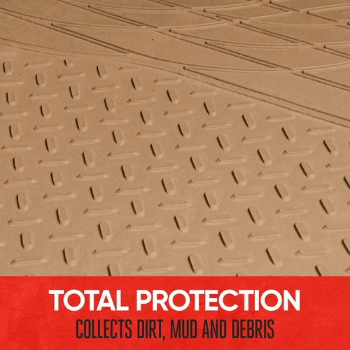 Vista 5 de Motor Trend FlexTough Forro de Carga para SUV y Alfombrilla de Maletero de Coche - Alfombrillas de Carga Universales Recortables para Todo Clima