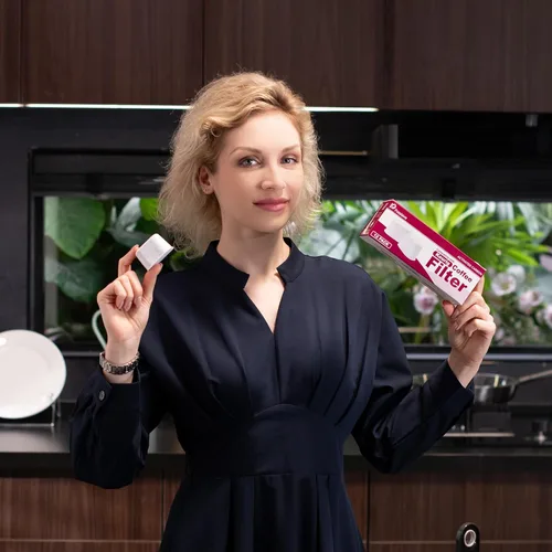 Vista 6 de Empaque de 6 filtros de agua Possiave con resina de intercambio de iones para Keurig 2.0