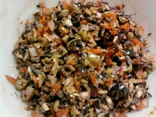 Vista 4 de Solestado Muffuletta (paquete de 2) Ensalada de aceitunas 33.9oz cada una