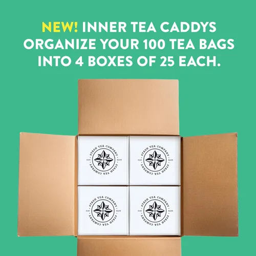Vista 6 de Stash Té Desayuno en París Té Negro, Caja de 100 Bolsas de Té