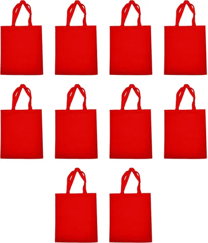 Vista 7 de DISCOUNT PROMOS Juego de 1 bolsas de lona de algodón personalizadas, texto personalizado, logotipo, imagen, reutilizables, ideales para compras