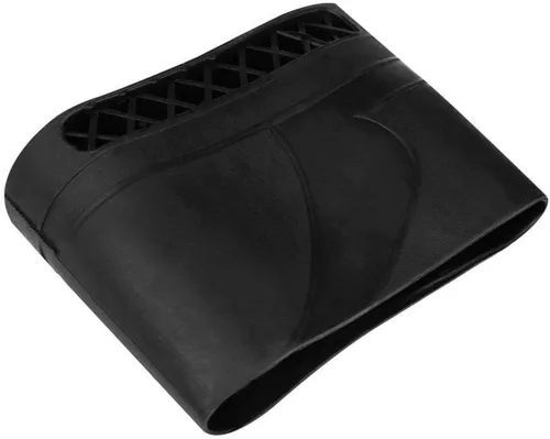 Vista 5 de Almohadilla de retroceso de goma para rifle de caza, con tapa deslizante, para culata de escopeta, extensión para tiro, protector de culata