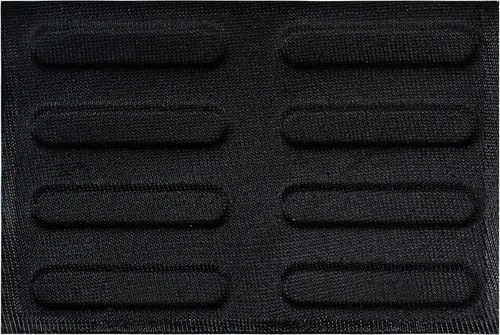 Vista 9 de Pan para hornear baguette pan perforado Eclair hojas de malla molde de silicona barra rectangular 15.7x11.8x1.3 in 10-cavidad por agujero