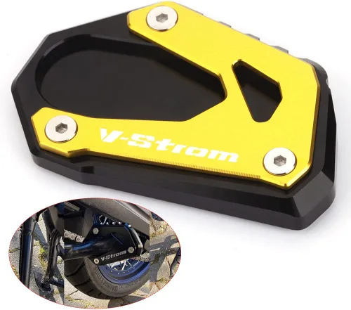 Vista 10 de Para V-Strom 1000 1000XT DL1000 2014-2021 V-Strom 1050 1050XT DL1050 2019-2022 Soporte lateral de pie Ampliar placa de extensión almohadilla vstrom