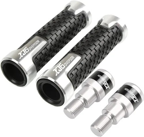 Vista 5 de Para XJ6 Diversion XJ6DIVERSION 2009 2010 2011 2012 2013 2014 2015 2016 motocicleta mango de mano extremos de barra deslizante (color : 1)