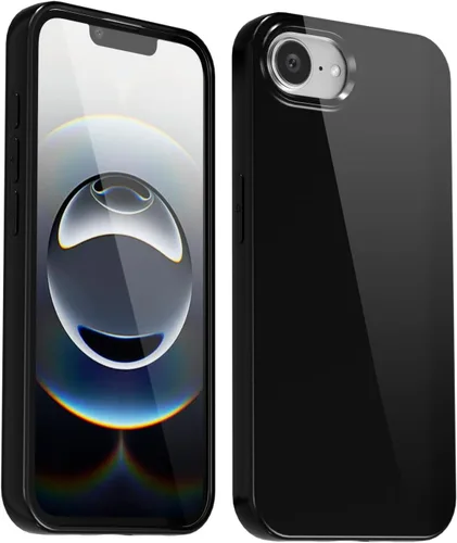 Vista 397 de Svanove para iPhone 7 Plus/ 8 Plus, funda de silicona, de goma suave brillante y gel de jey lindo, funda protectora de plástico simple y lisa