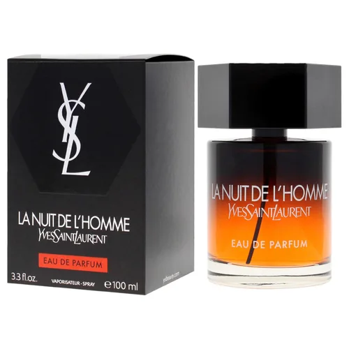 Vista 4 de Yves Saint Laurent La Nuit De Lhomme Eau De Parfum Spray Para Hombre (Nuevo Lanzamiento 2019), 3.3 onzas