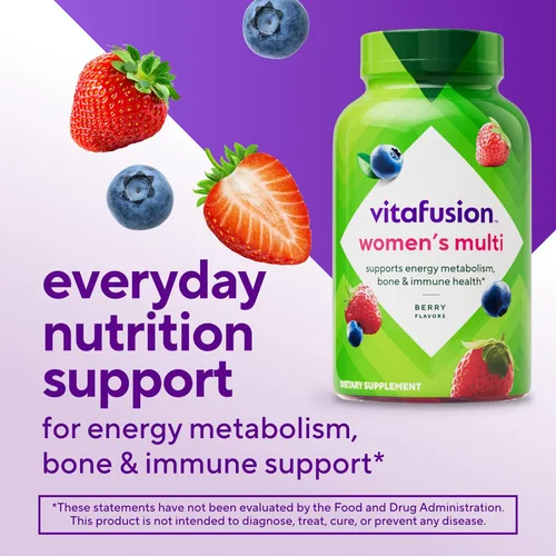 Vista 3 de Vitafusion Gomitas de vitaminas para adultos para mujeres, 120