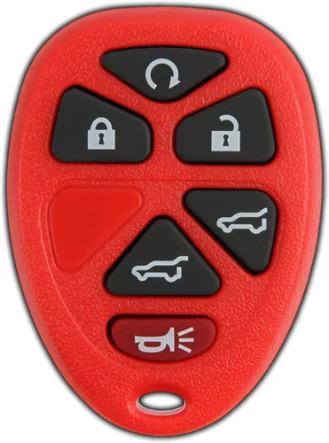 Vista 9 de KeylessOption Repuesto de llavero transmisor de 6 botones., Negro