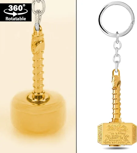 Vista 5 de 365Home Metal Hammer Keychain Hammer Key Ring, Cool Gifts for Men, Husband, Boyfriend