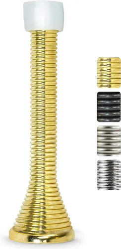 Vista 14 de Jack N' Drill - Tope de puerta de resorte (3 lb/) (paquete de 7) con 3 topes de puerta de bisagra Topes de puerta Flexi resistentes para la parte