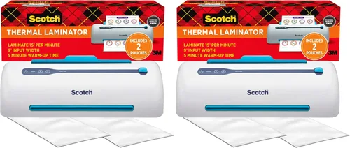 Vista 16 de Laminator térmico Scotch Pro, sistema de 2 rodillos, 16.06 x 4.25 x 4.96 pulgadas