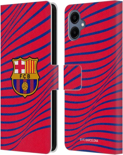 Vista 106 de Head Case Designs Funda de piel con licencia oficial del FC Barcelona Barca Crest Graphics para Samsung Galaxy A06 4G