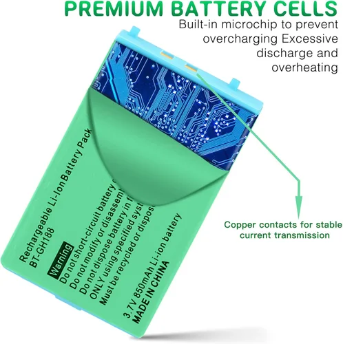Vista 8 de Xahpower Juego de accesorios Gameboy Advance SP Gameboy, 1 cable de carga y 1 paquete de batería para sistemas Game Boy Advance SP (GBA SP)