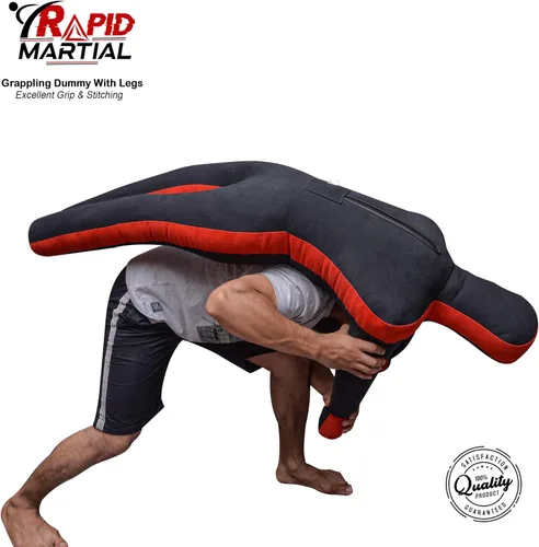 Vista 4 de Maniquí de lanzamiento de presentación de Jiu Jitsu brasileño MMA Grappling para entrenamiento de judo karate y autodefensa