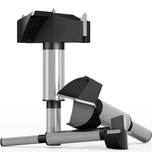 Vista 5 de ASNOMY Broca Forstner de 1-1/16 pulgadas, broca Forstner con punta de carburo para madera dura, juego de sierra de agujero de perforación de madera