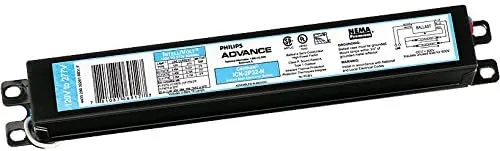Advance ICN-2P32-N Balasto electrónico 2 F32T8 Lámparas 120-277V (paquete de 10)