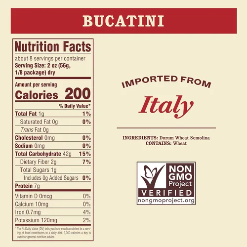 Vista 3 de Rao's Homemade Bucatini Pasta, 16 onzas, (paquete de 1)