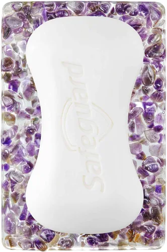 Vista 7 de Jabonera rectangular hecha a mano con piedras para decoración de ducha y baño, bandeja de jabón natural para mantener el jabón seco, accesorios