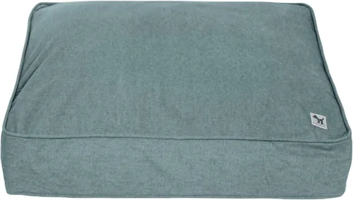 Vista 11 de Molly Mutt Pequeña Funda para Cama de Perro, Amarillo por la Mañana, Verde Oliva y Azul Claro