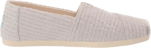 Vista 6 de TOMS Mujer Alpargata Repreve Heavy Twill Slip On Flats Casual - Marrón