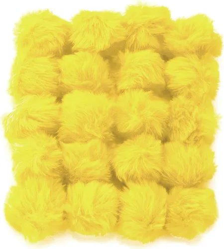 Vista 5 de MIUPOO Bolas de pompones para manualidades, accesorio de disfraz de pompones, bolas de pompones para artes y decoración de manualidades creativas
