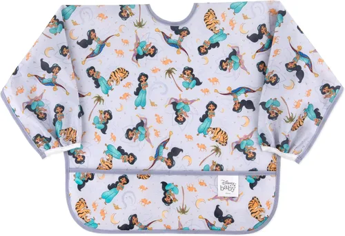 Vista 7 de Bumkins Sleeved Bib for Girl or Boy, Baby and Toddler for 6-24 Mos