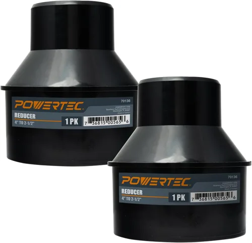 Vista 6 de POWERTEC 70138-P2 Reductor de diámetro exterior de 2-1/2 pulgadas a diámetro exterior de 1-1/2 pulgadas, paquete de 2
