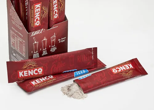 Vista 5 de Kenco Latte de vainilla helado instantáneo 8X21g