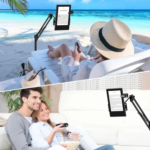 Vista 9 de RF - Control remoto de volteo de página para Kindle Paperwhite Oasis Scribe Kobo, volteador de página con clic para Kindle, accesorios para iPhone