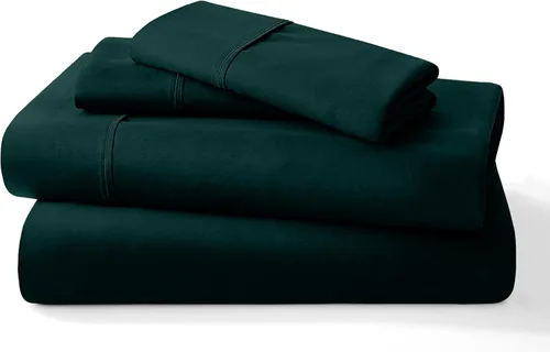 Vista 12 de Juego de sábanas puro de 100% algodón orgánico certificado de 1000 hilos, juego de ropa de cama de 4 piezas, bolsillo extra profundo de 24 pulgadas